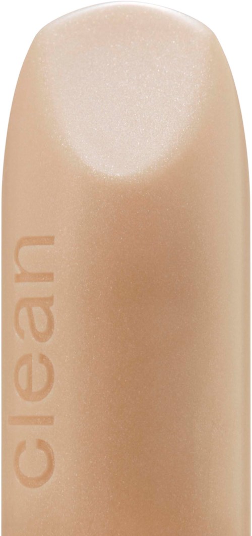 A beige cylindrical makeup product with the word 'clearan' on it.