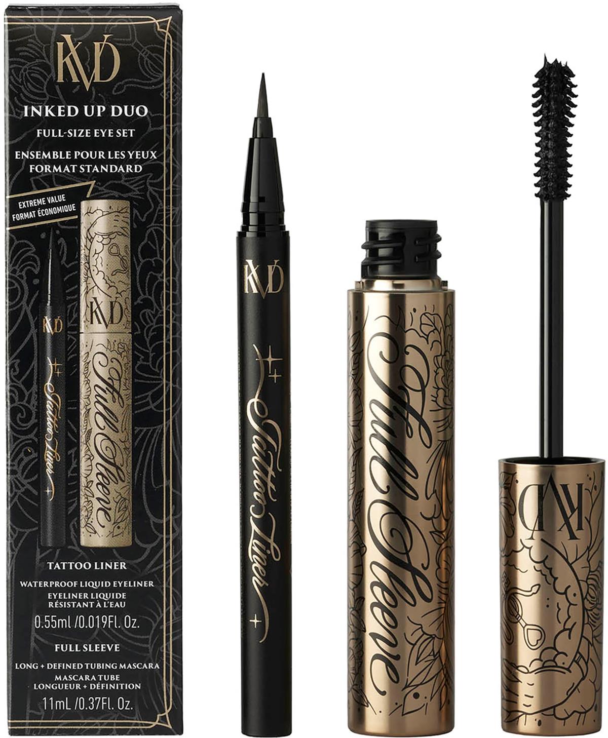 Kvd Beauty Full Sleeve And Tattoo Liner Duo Set Limited Edition 6841