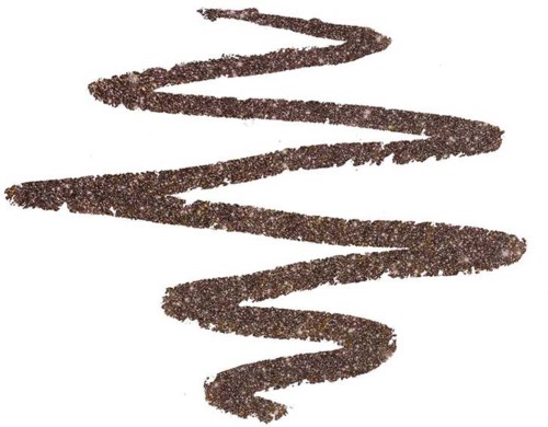 A brown line drawn in a zigzag pattern on a white background.