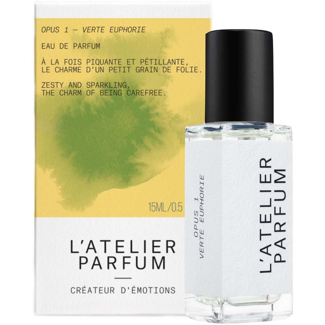 L'Atelier Parfum Opus 1 Verte Euphorie Eau de Parfum 15 ml