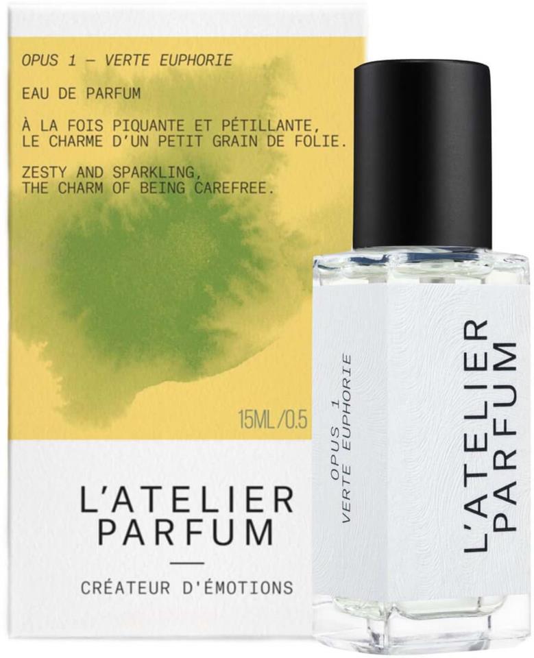 L'Atelier Parfum Opus 1 Verte Euphorie 15 ml
