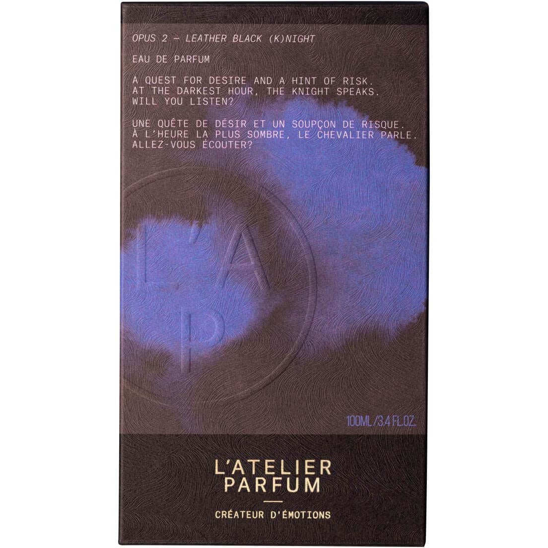 L'Atelier Parfum Opus 2 Leater black (K)night Eau de Parfum 100 ml (obrázok 3)