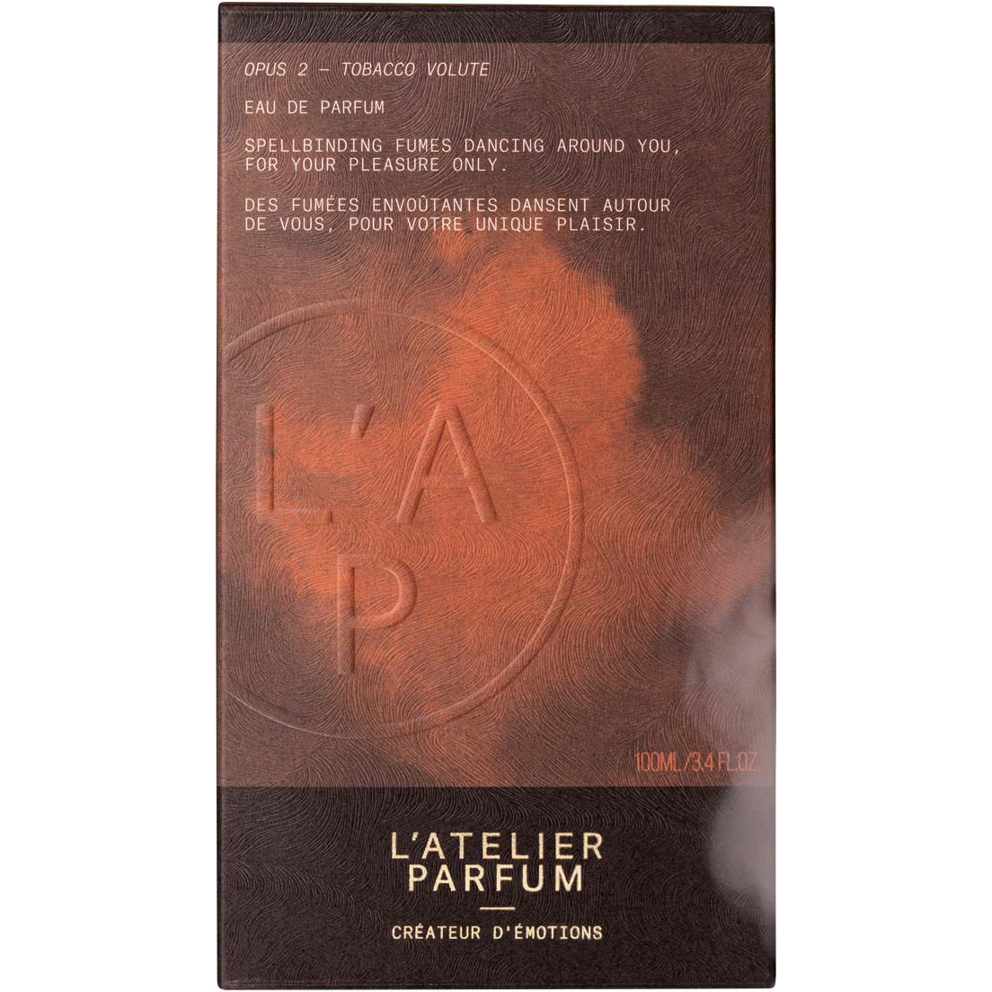 L'Atelier Parfum Opus 2 Tobacco Volute Eau de Parfum 100 ml (obrázok 3)