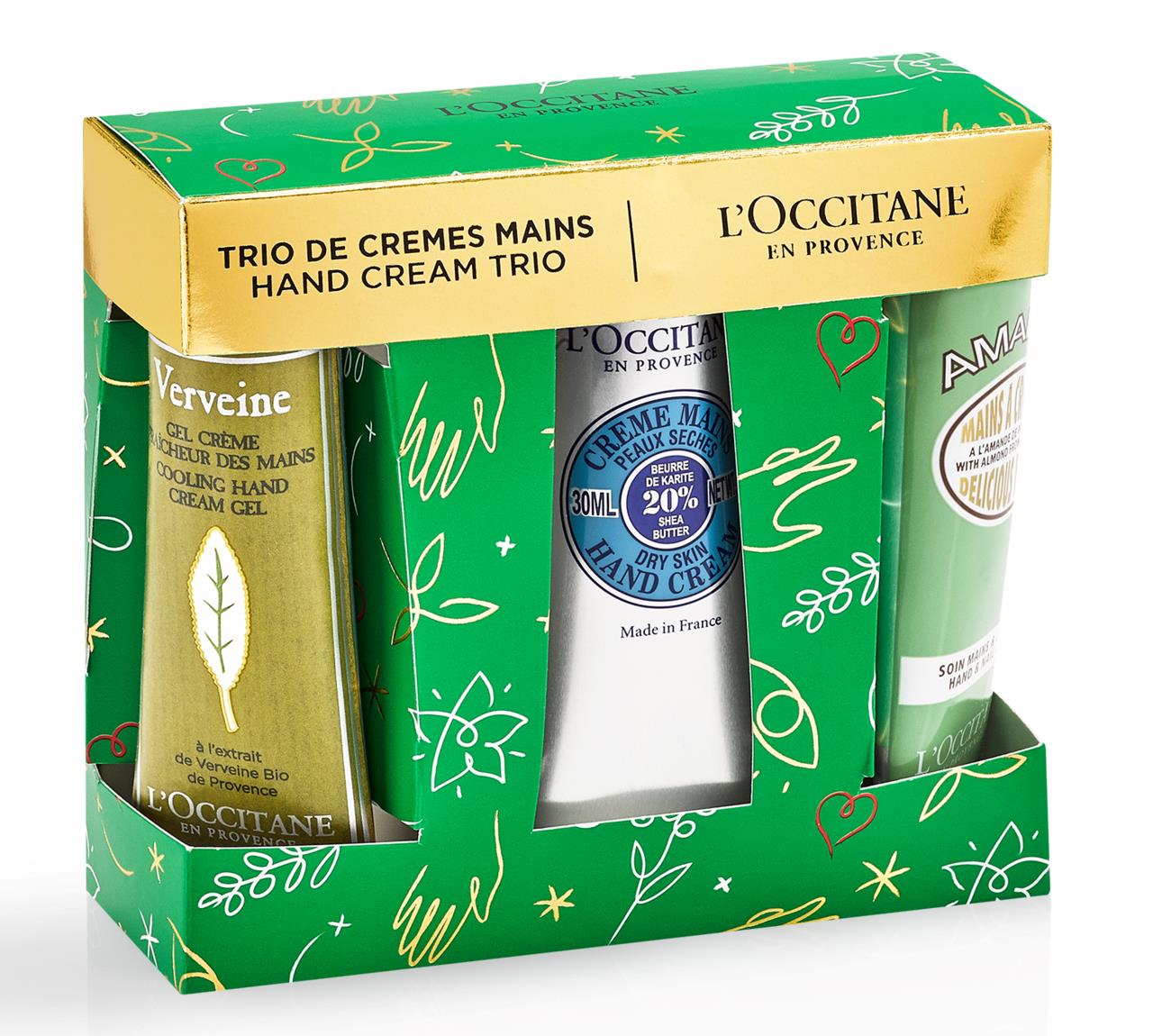 L'Occitane Classic Hand Cream Trio 90 ml | lyko.com