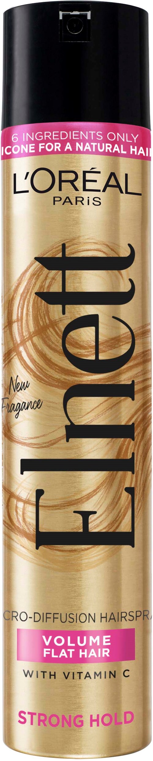 Loreal Paris Elnett Hair Spray Volume Flat Hair Strong Hold 200 ml