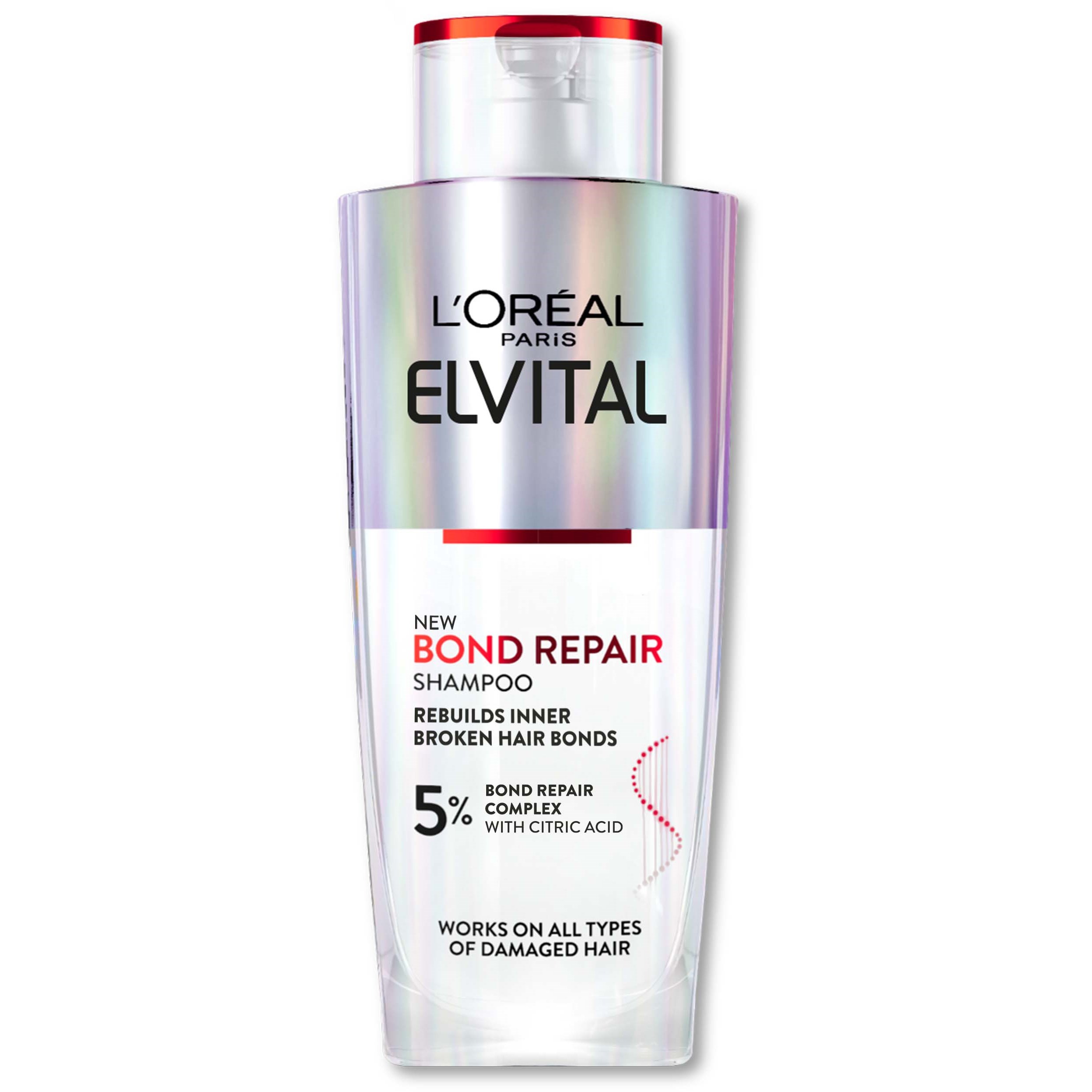 Läs mer om Loreal Paris Elvital Bond Repair Shampoo 200 ml