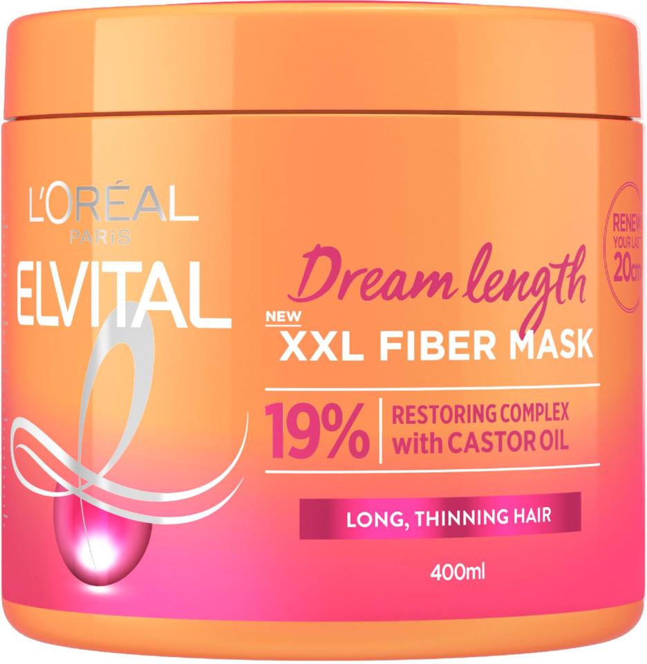 L'Oréal Paris Elvital Dream Length Fiber Mask 400 ml