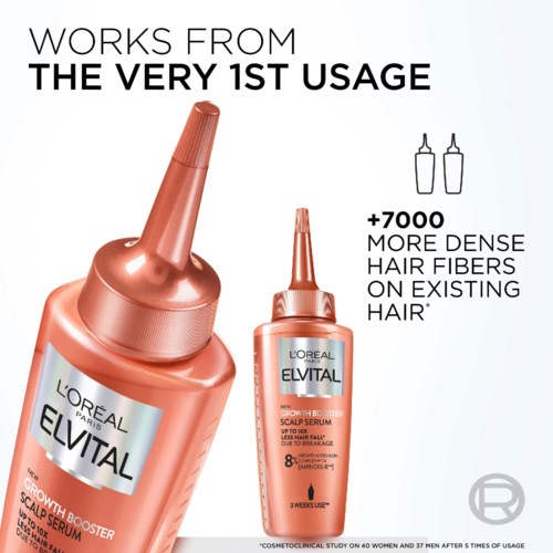 Сыворотка для волос L'Oreal Paris Elvital Growth Booster, против выпадения, для ослабленных волос, 102 мл — фото 5