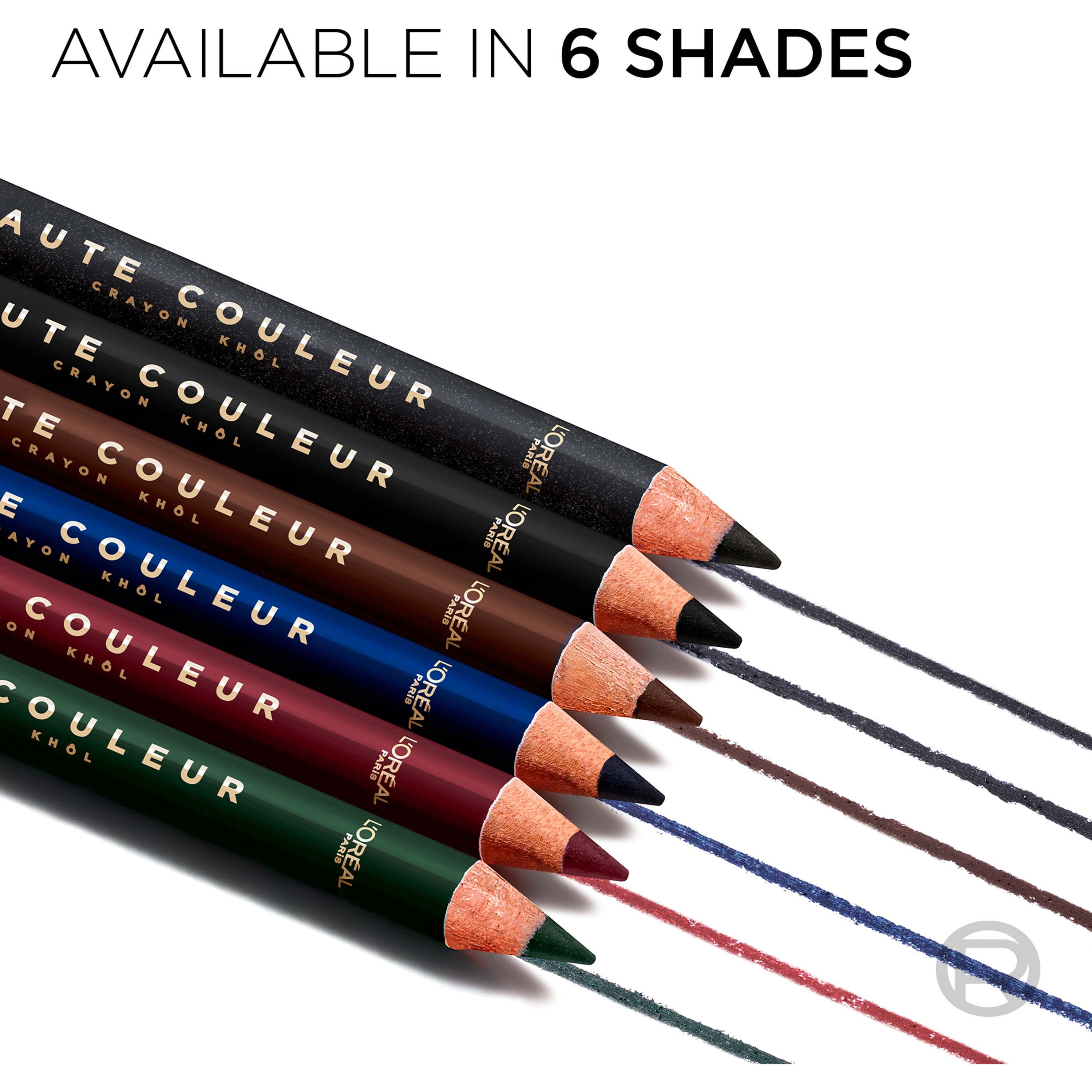L'Oréal Paris Haute Couleur Crayon Khôl 110 Noir Silk (obrázok 5)