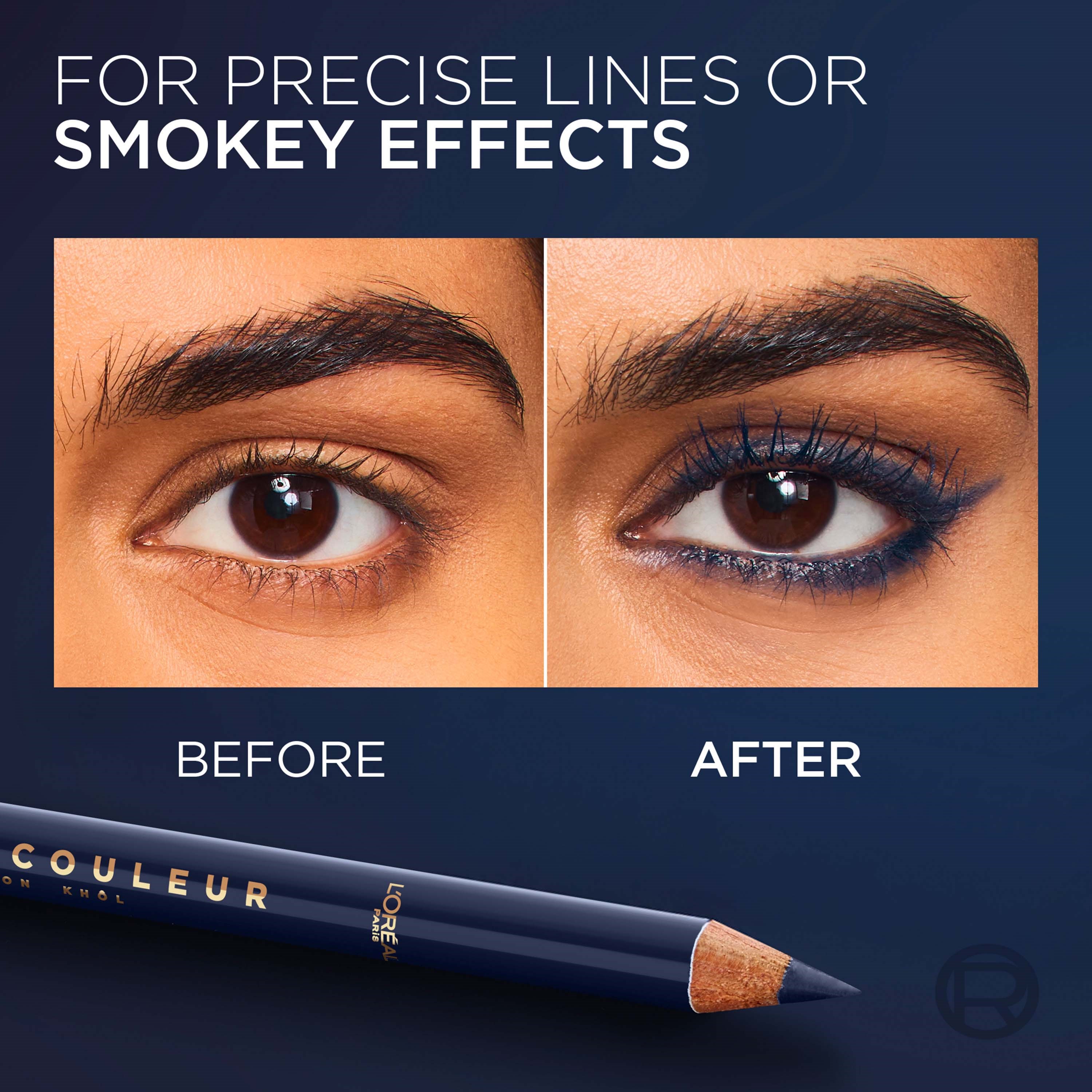 L'Oréal Paris Haute Couleur Crayon Khôl 130 Bleu Suede (obrázok 4)