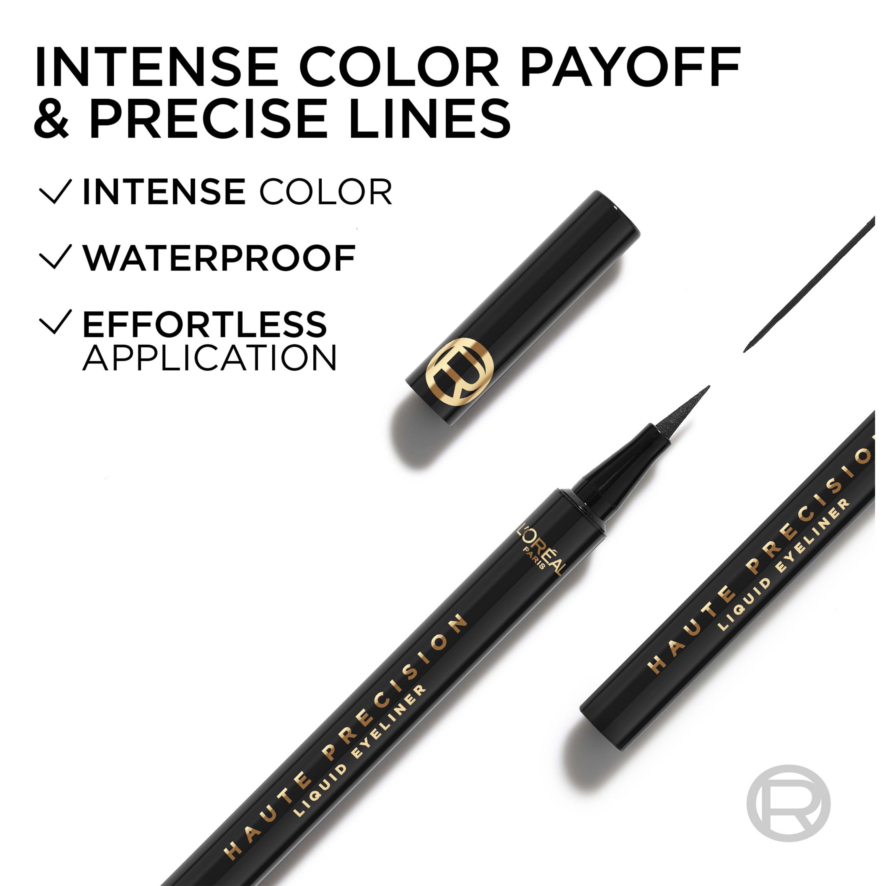 L'Oréal Paris Haute Precision Liquid Eyeliner 010 Noir Silk (obrázok 4)