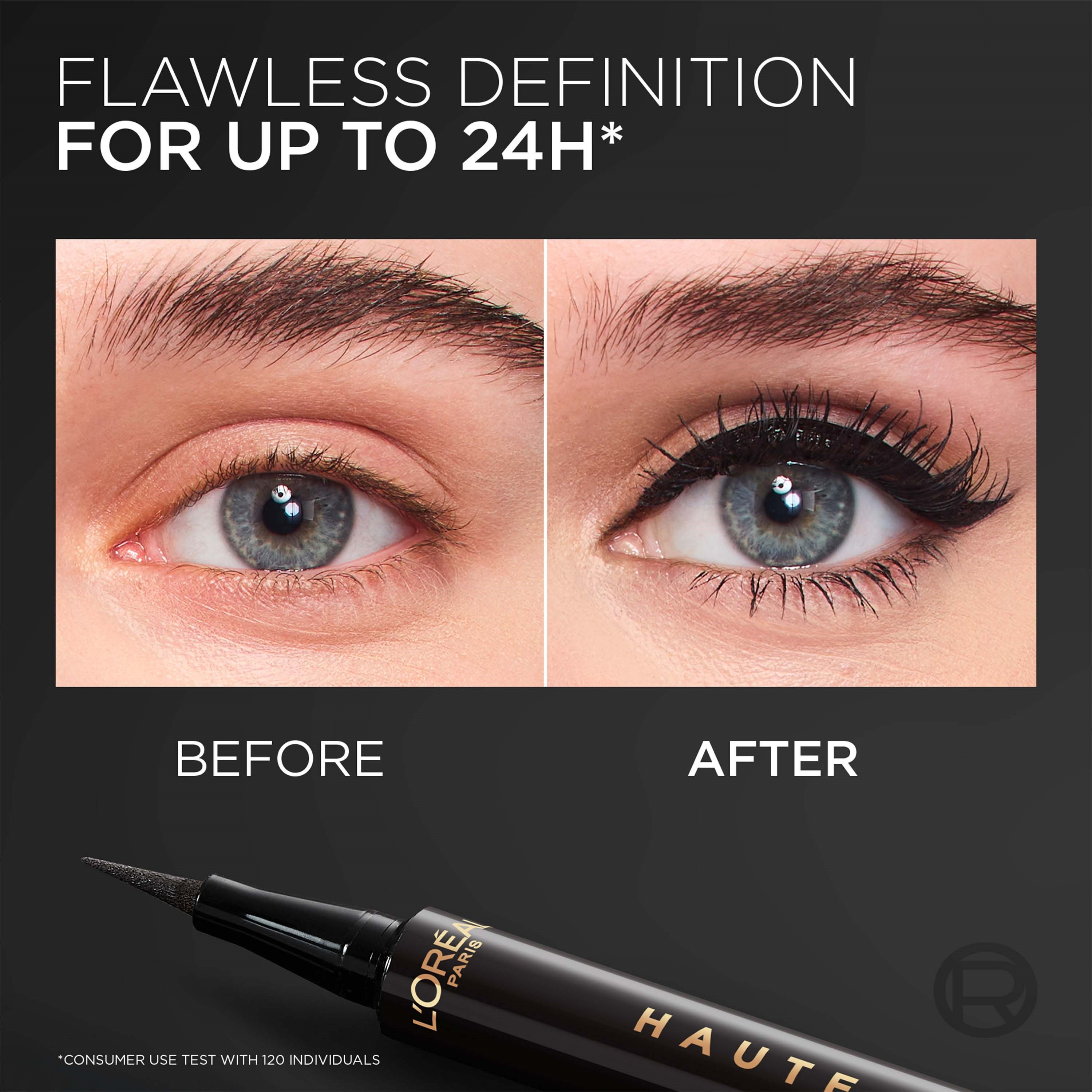 L'Oréal Paris Haute Precision Liquid Eyeliner 010 Noir Silk (obrázok 5)