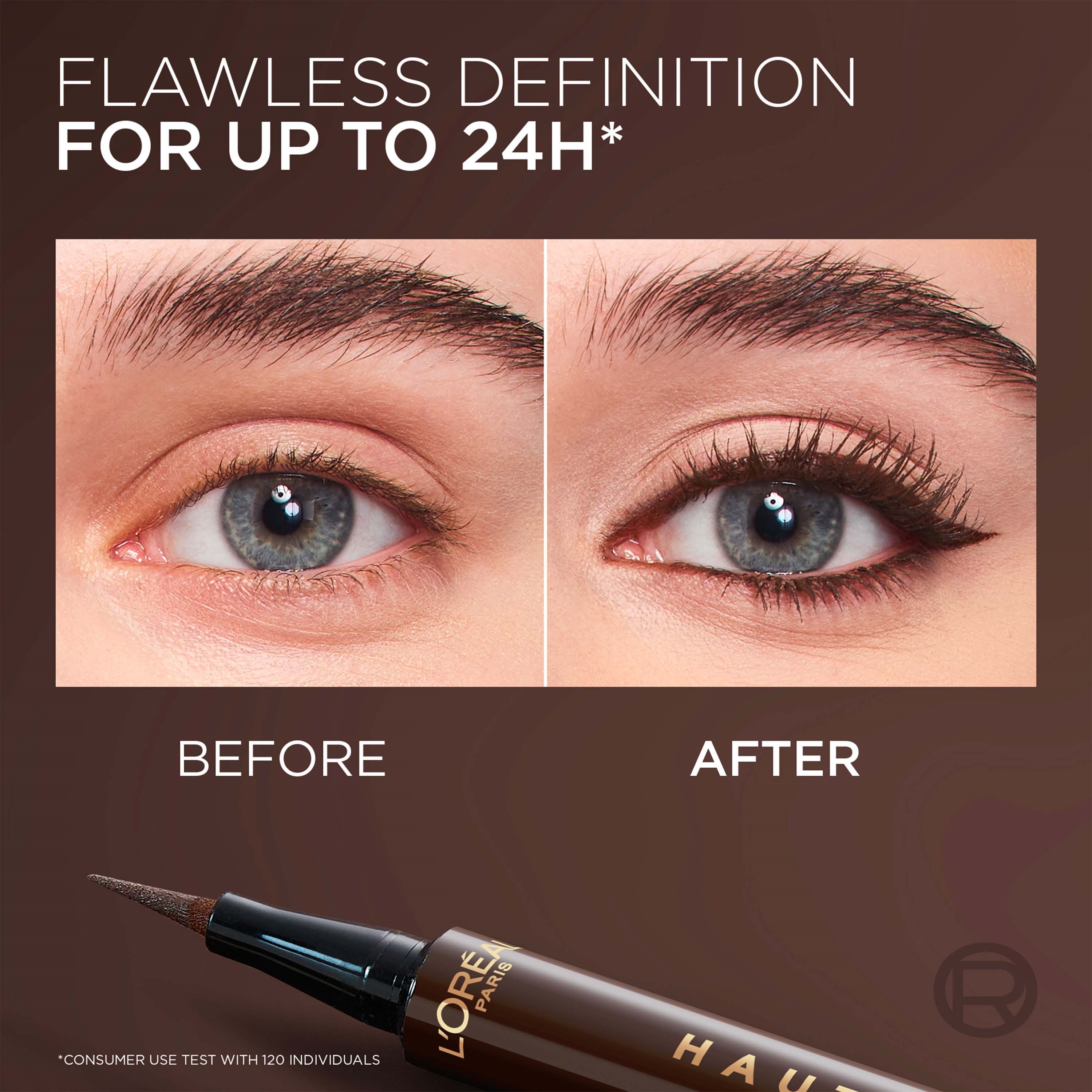 L'Oréal Paris Haute Precision Liquid Eyeliner 020 Brun Leather (obrázok 5)