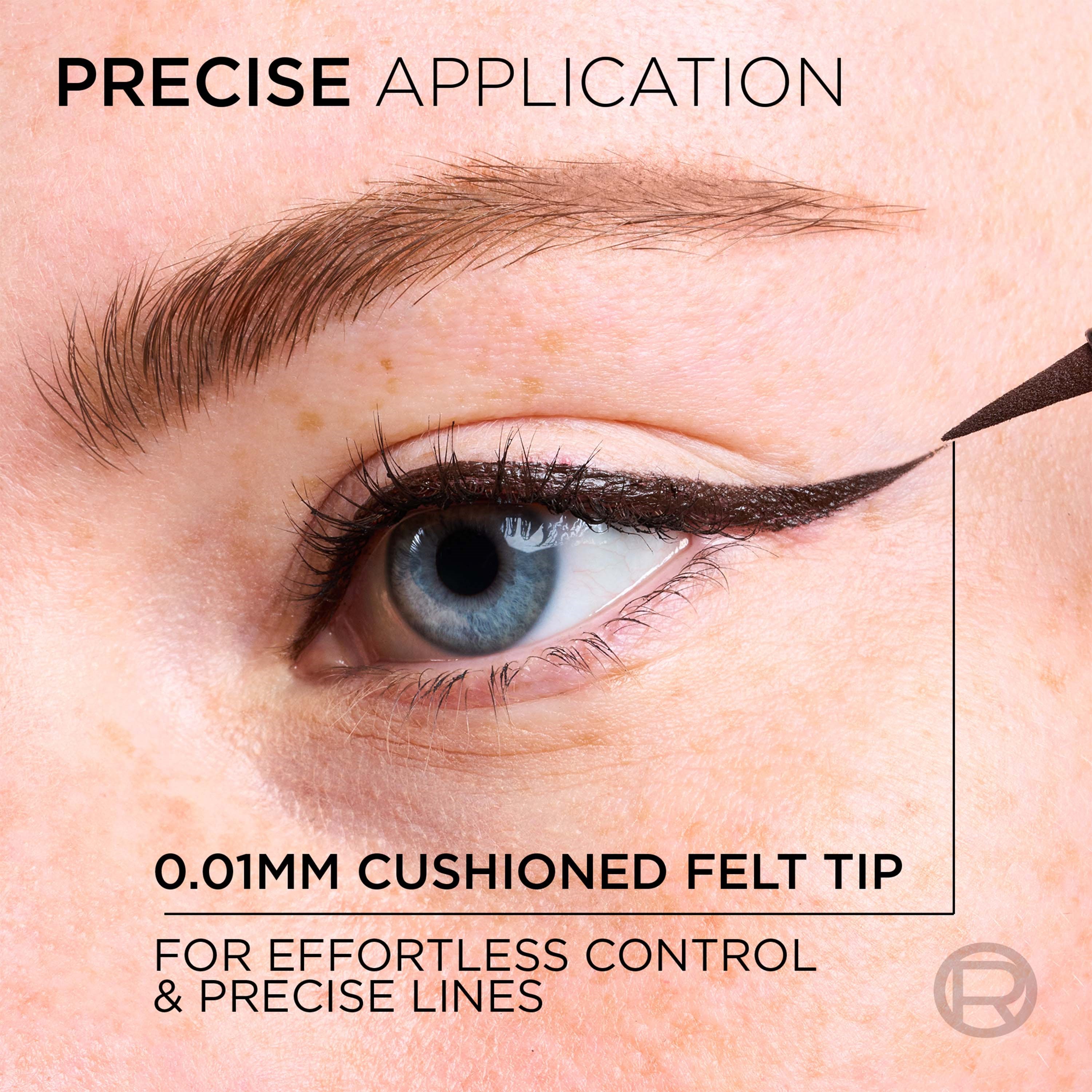 L'Oréal Paris Haute Precision Liquid Eyeliner 020 Brun Leather (obrázok 7)