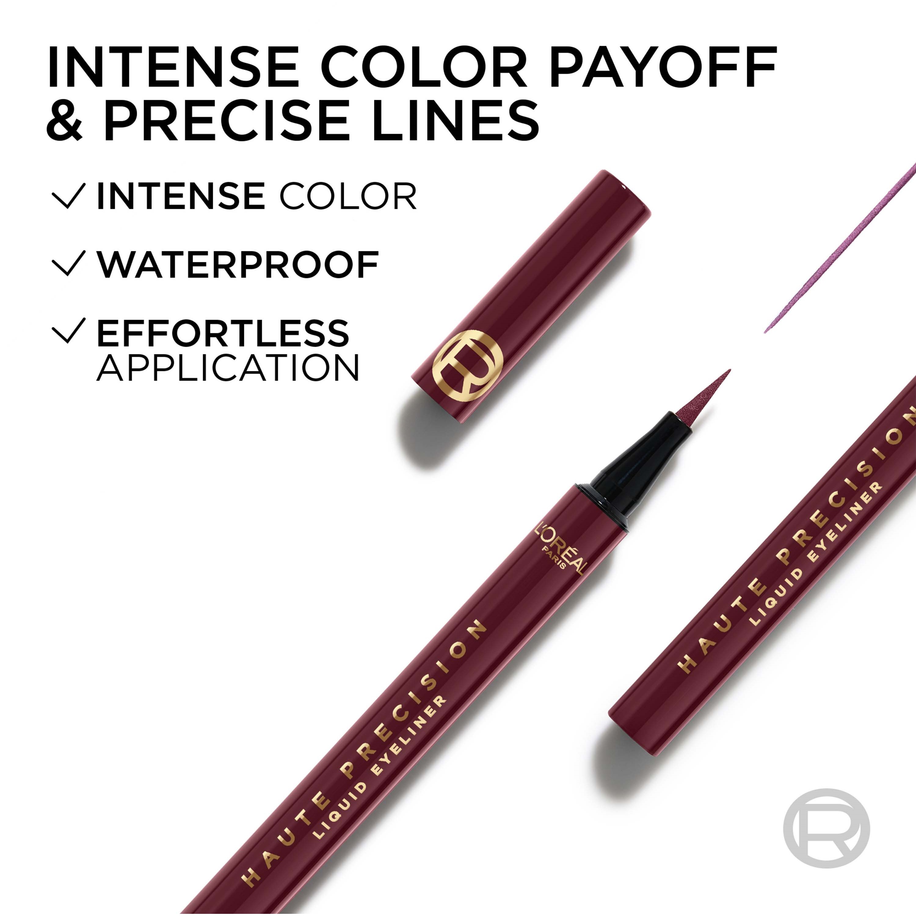 L'Oréal Paris Haute Precision Liquid Eyeliner 050 Bordeaux Cashmere (obrázok 4)
