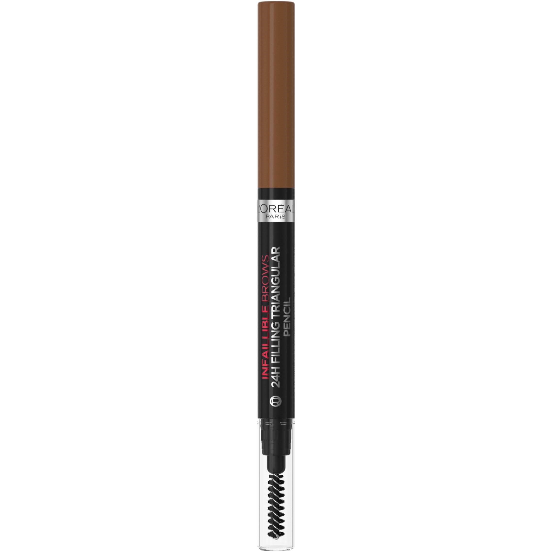 Alternativ bild 1 för Loreal Paris Infaillible Brows 24H Filling Triangular Pencil 6.0 Dark