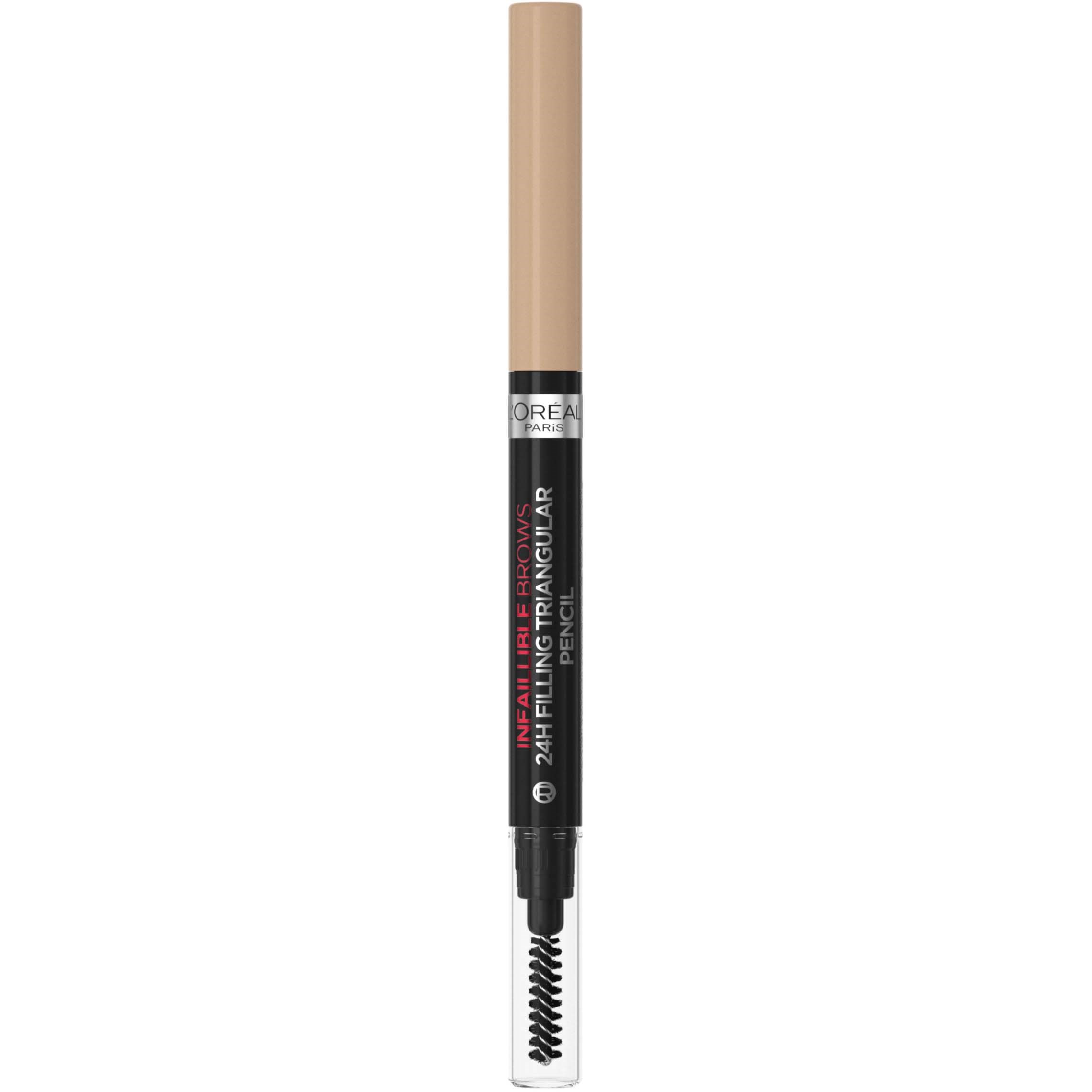 Alternativ bild 1 för Loreal Paris Infaillible Brows 24H Filling Triangular Pencil 7.0 Blond