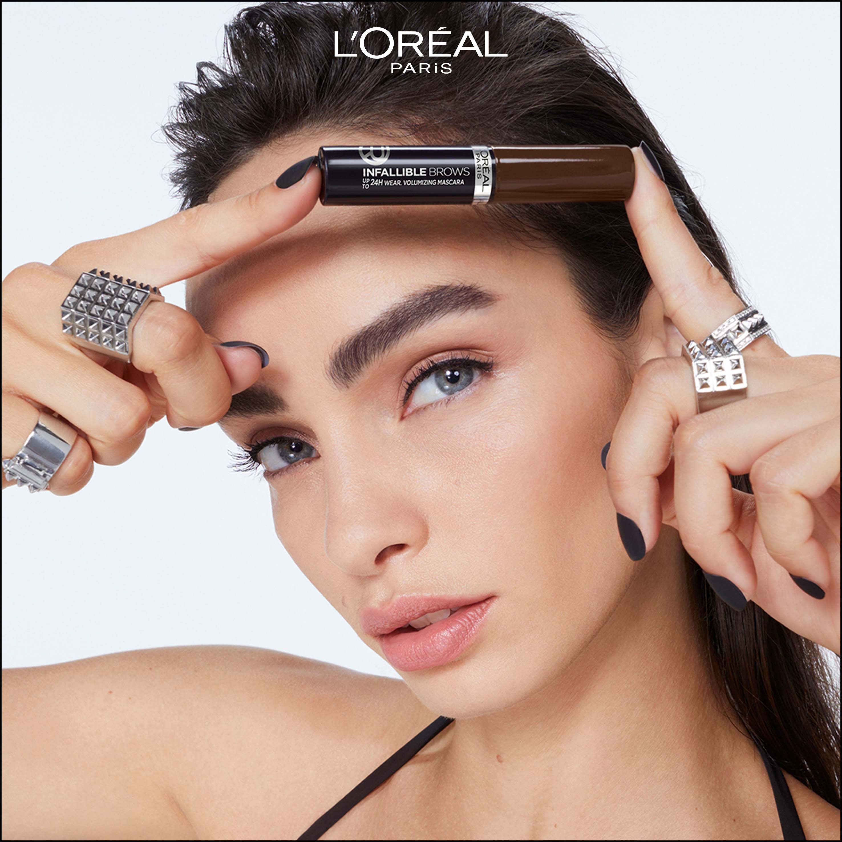 L'Oréal Paris Infaillible Brows 24H Volumizing Eyebrow Mascara 3.0 Bru (obrázok 8)