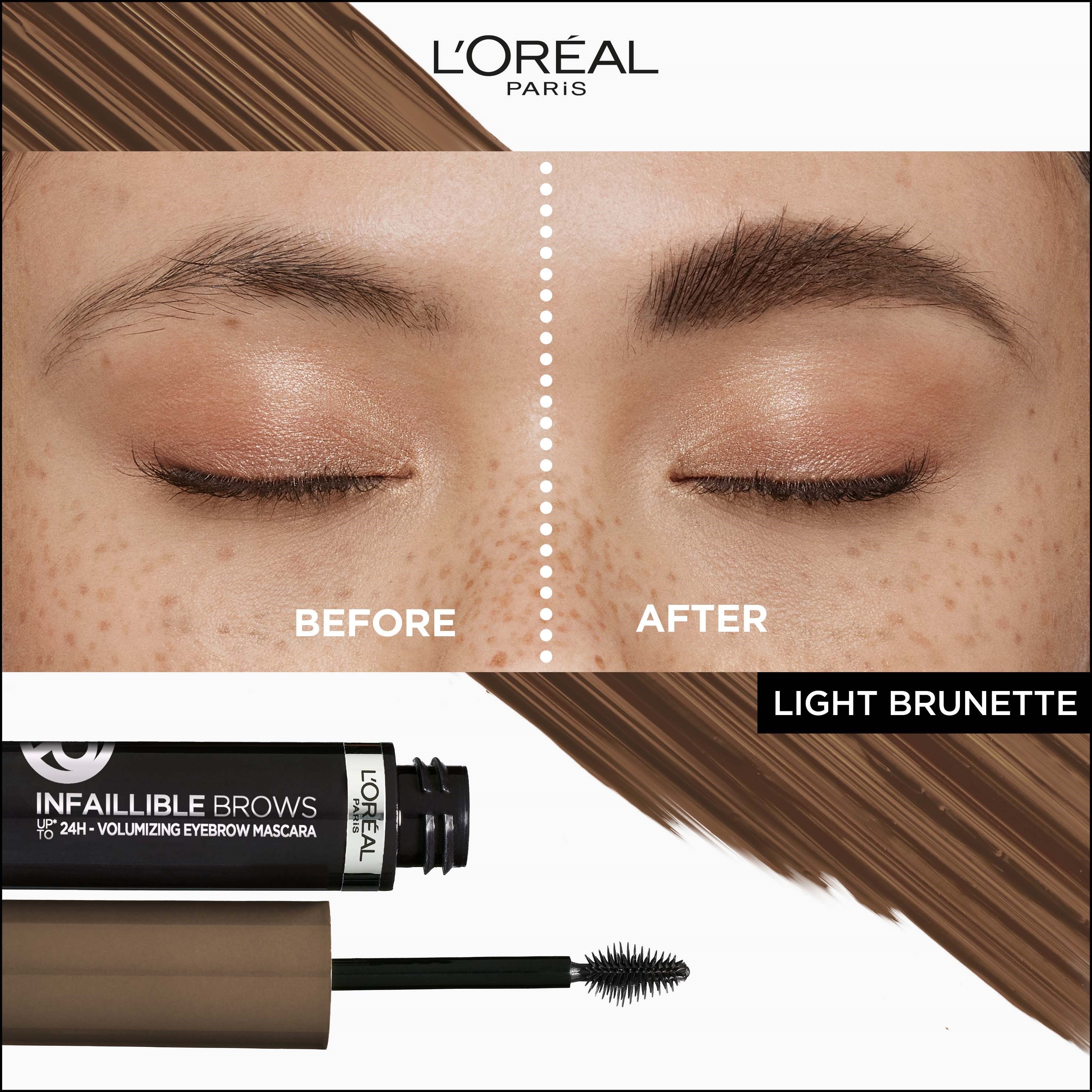L'Oréal Paris Infaillible Brows 24H Volumizing Eyebrow Mascara 5.0 Lig (obrázok 3)