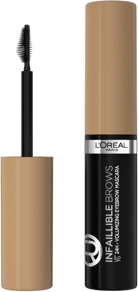 L'Oréal Paris Infaillible Brows 24H Volumizing Eyebrow Mascara 7.0 Blonde 5 ml