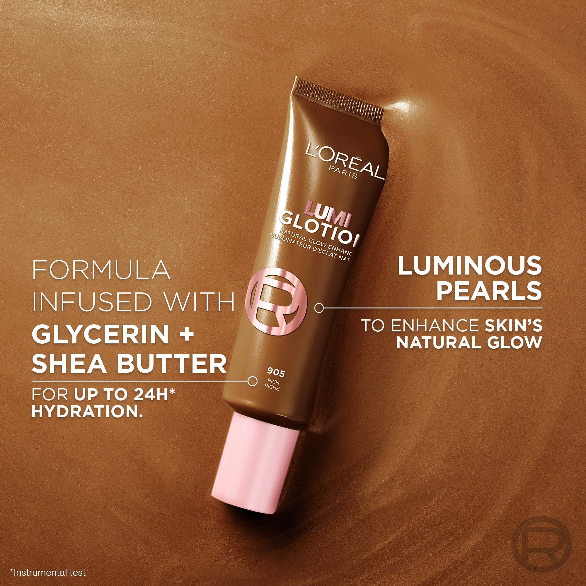 L'Oréal Paris Lumi Glotion Liquid Highlighter 905 Very Deep Glow (obrázok 3)