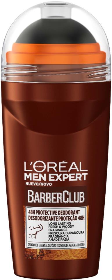 L'Oréal Paris Men Expert Barber Club 48H Protective Deodorant Roll-on 50 ml