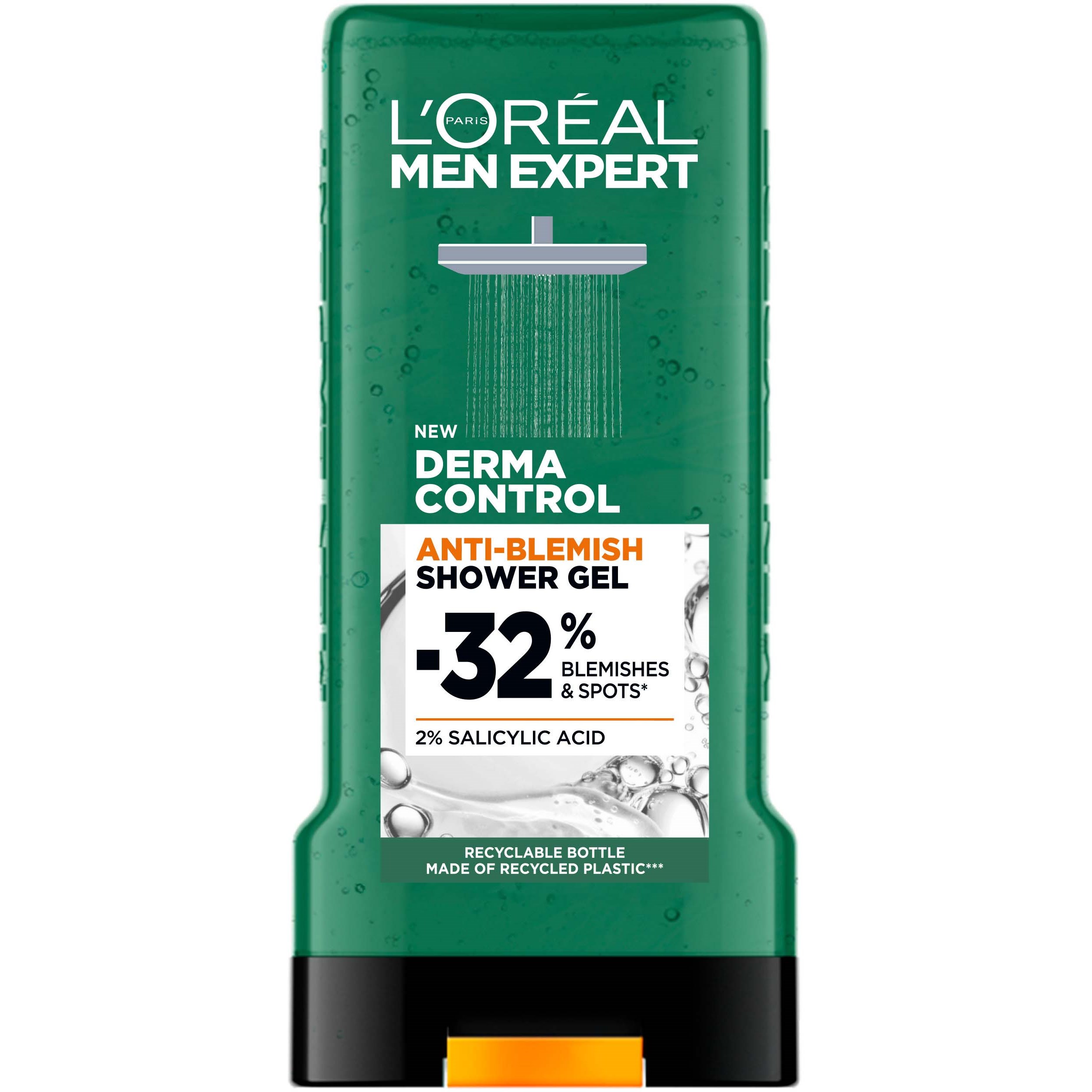 Loreal Paris Men Expert Derma Control Shower Gel 300 ml billede