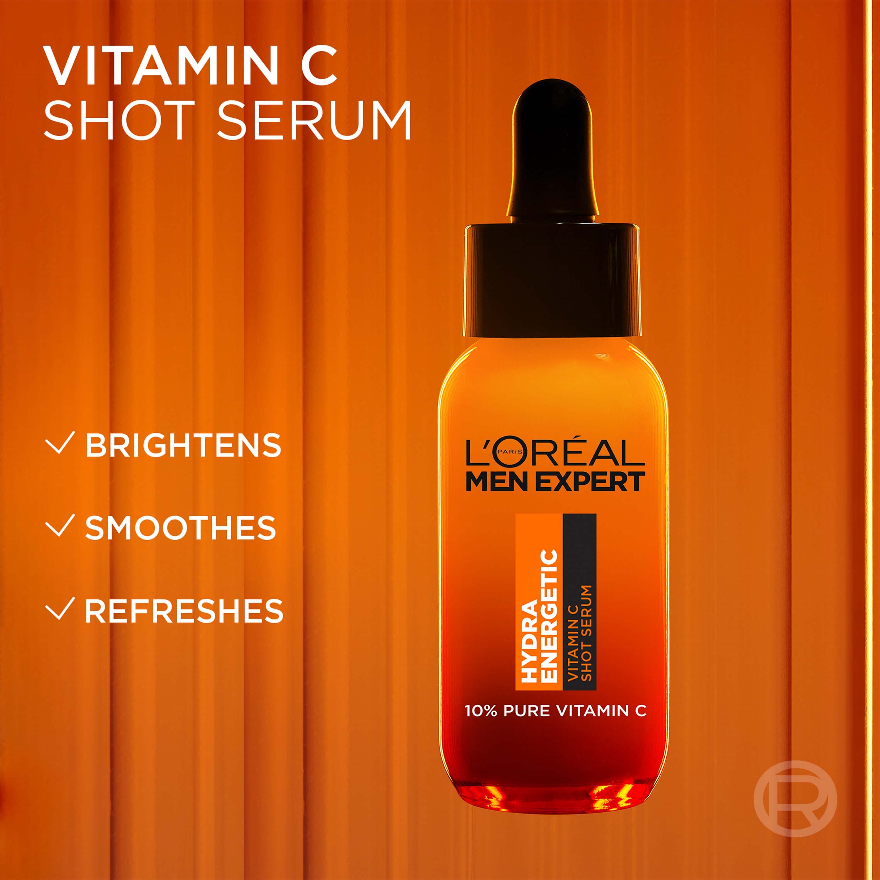 L'Oréal Paris Men Expert Hydra Energetic Vitamin C Serum 30 ml (obrázok 5)