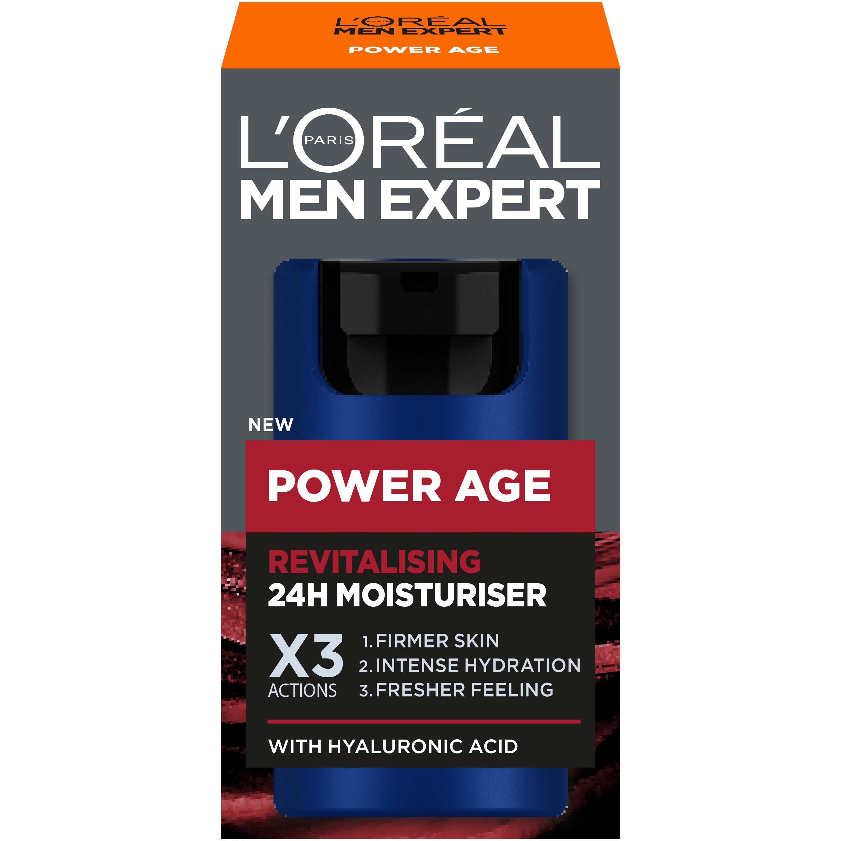 Läs mer om Loreal Paris Men Expert Power Age Revitalising 24H Moisturiser 50 ml
