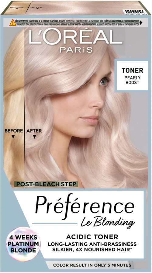 Loreal Paris Préférence Le Blonding Acidic Hair Toner 02 Pearly Boost