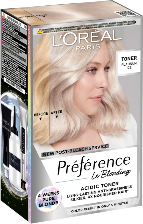 L'Oréal Paris Préférence Le Blonding Toner Platinum Ice