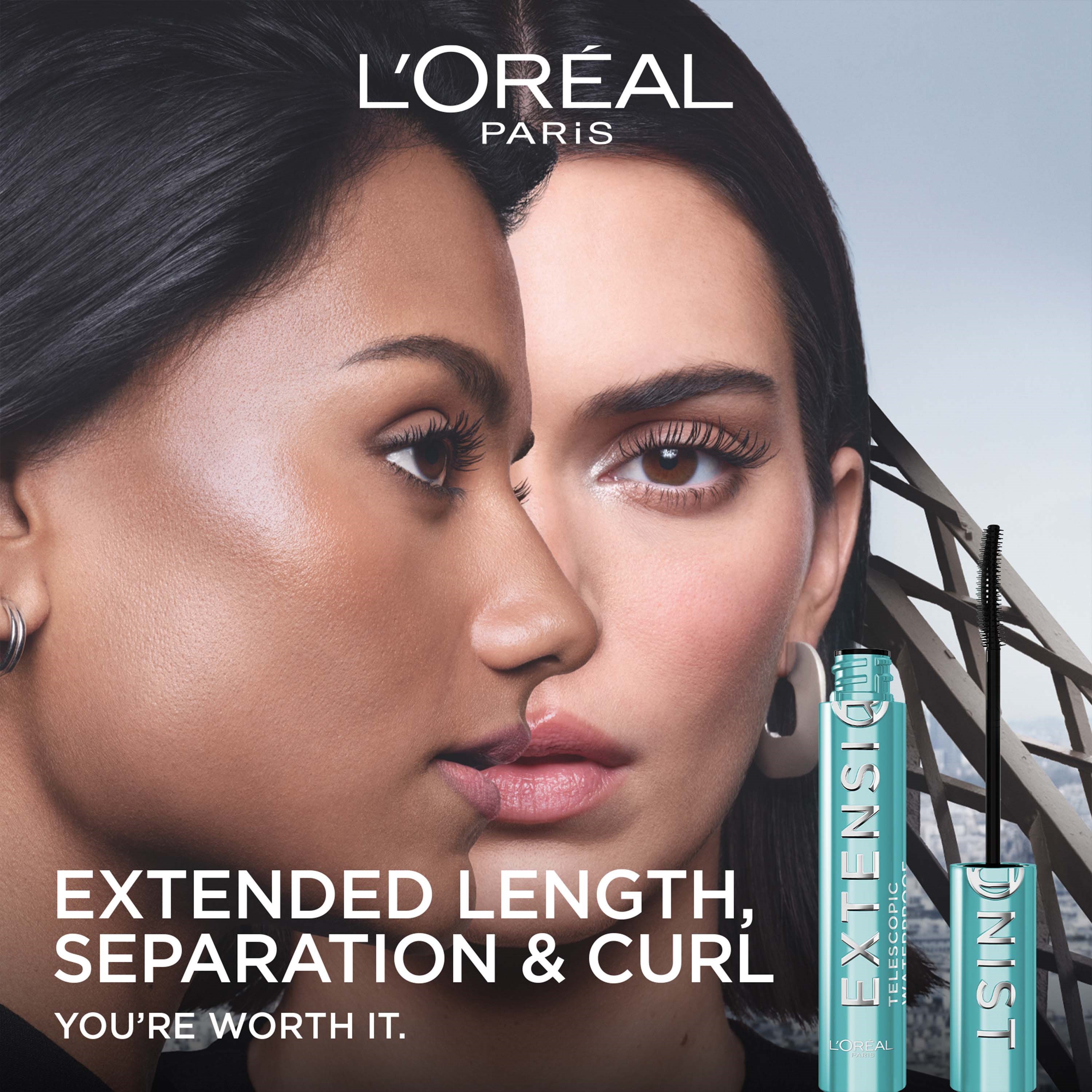 L'Oréal Paris Telescopic Extensionist Waterproof Mascara Black (obrázok 4)