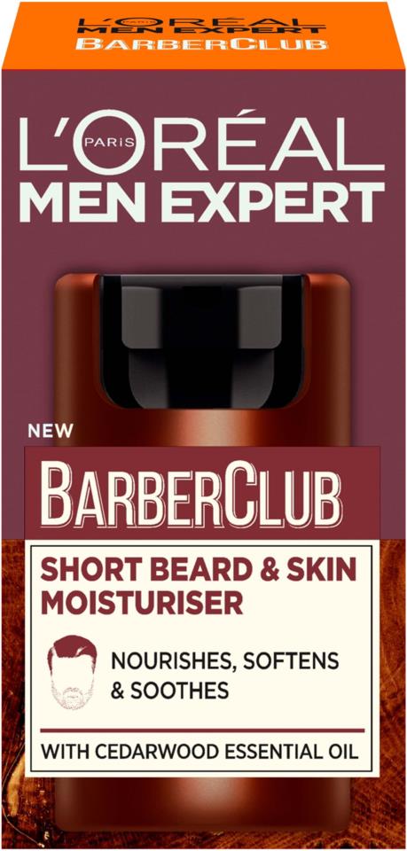 L'Oreal Paris Men Expert Barber Club Short Beard & Skin Moisturiser 50 ml