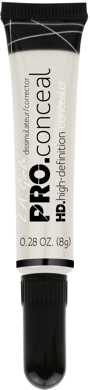 En liten tub märkta PRO HD. Det är en concealer med svart lock och vit kropp.