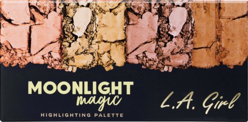 En makeup-palett med rosa, beige och bruna nyanser kallad 'Moonlight Magic' av L.A. Girl.