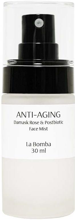 La Bomba Anti-aging Mist Damask Rose Postbiotic Travel Size 30 ml