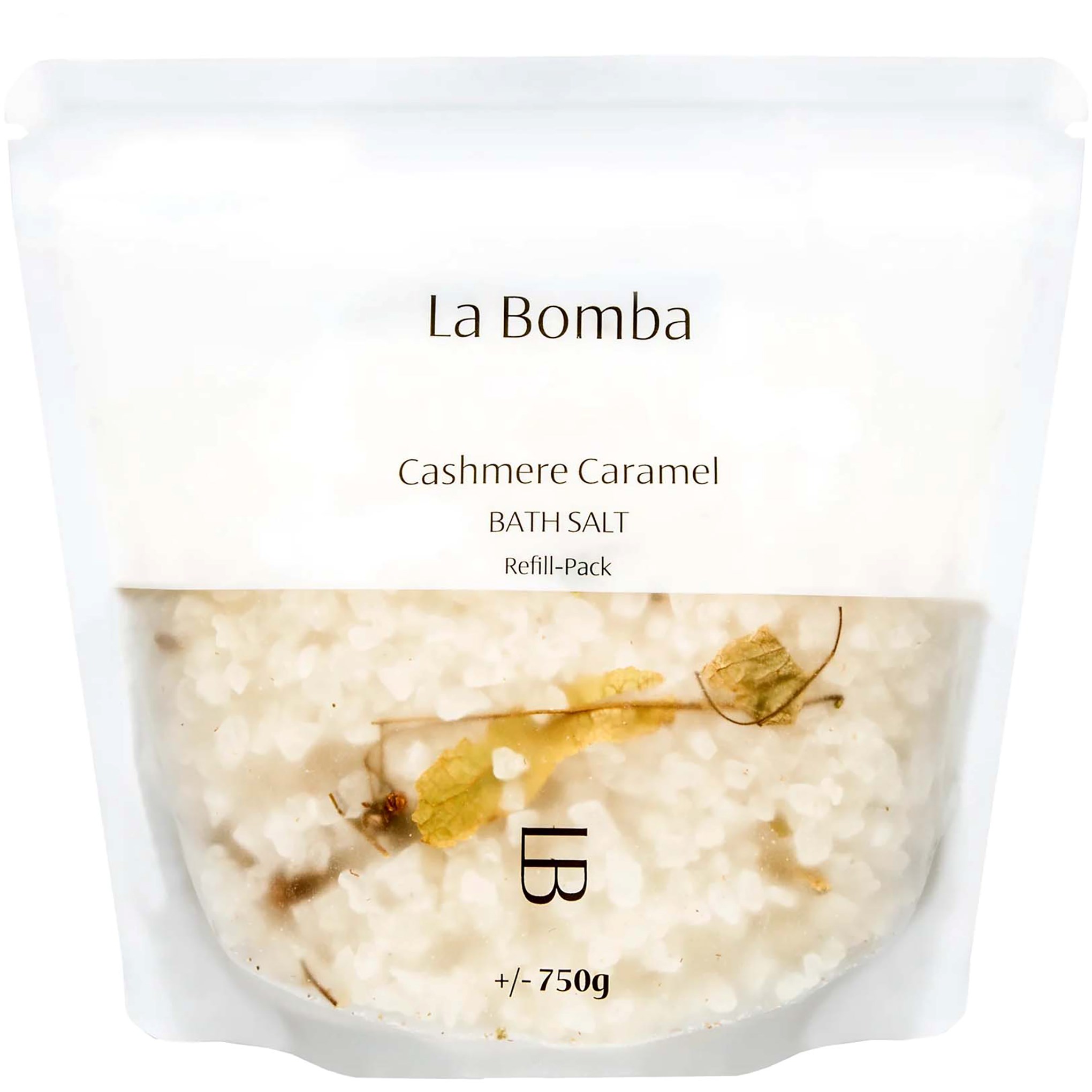 La Bomba Cashmere Caramel Bath Salt Refill Pack 750 g