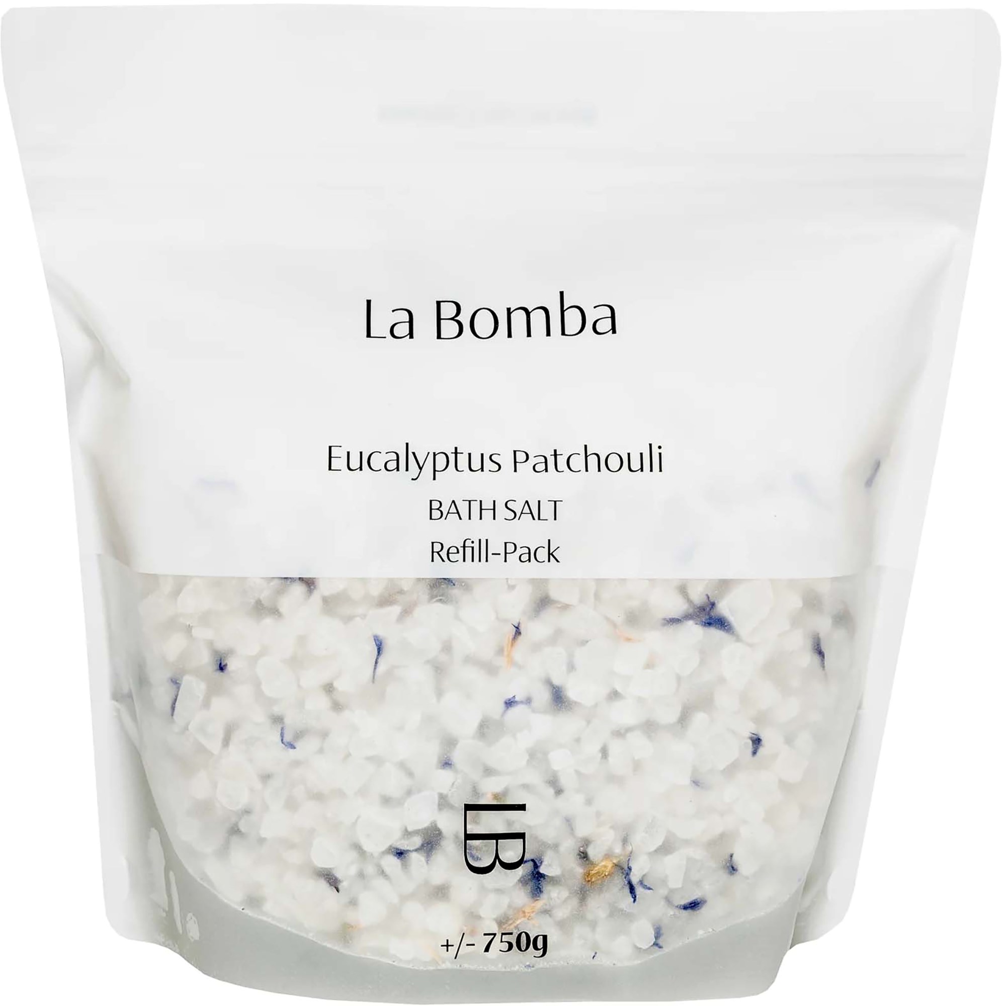 La Bomba Eucalyptus Patchouli Bath Salt Refill Pack 750 g