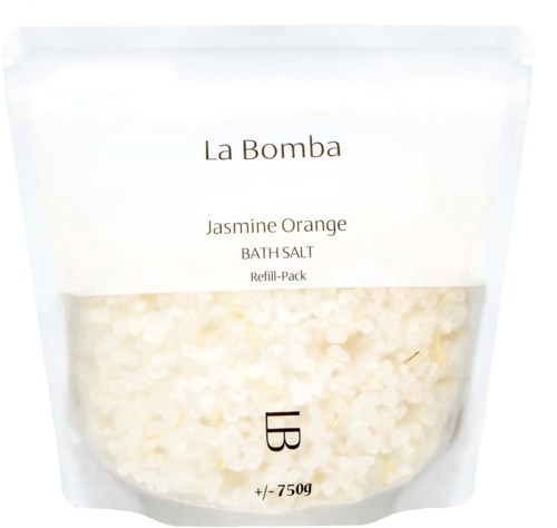 La Bomba Jasmine Orange Bath Salt Refill Pack 750 g