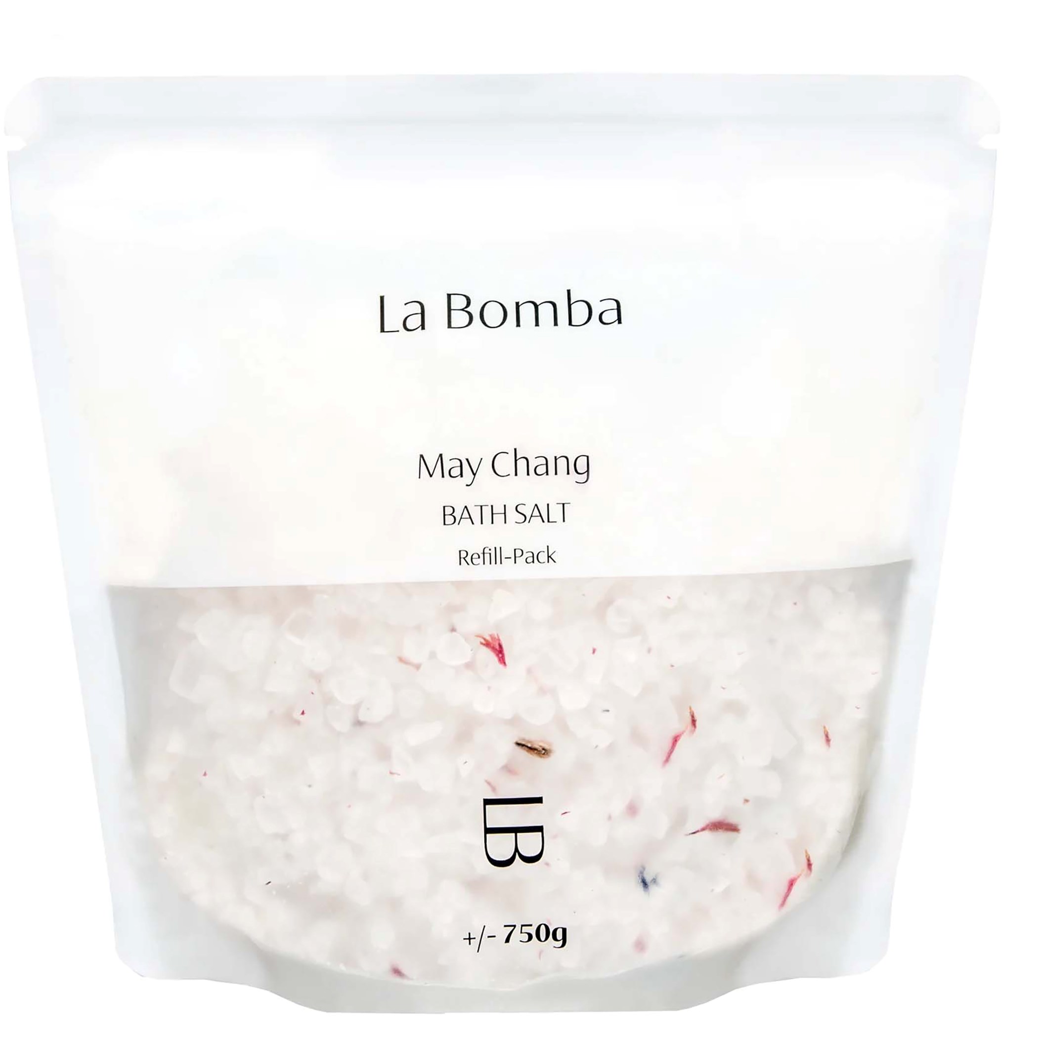 La Bomba May Chang Bath Salt Refill Pack 750 g