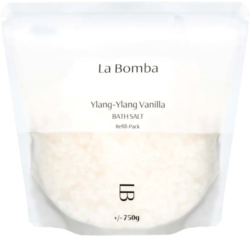 La Bomba Ylang-Ylang Vanilla Bath Salt Refill Pack 750 g
