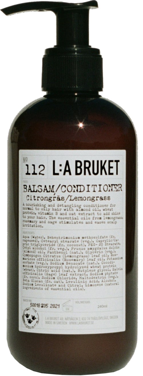 L:a Bruket Balsam Citrongräs 240 ml