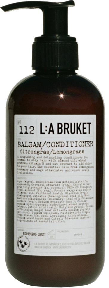 L:a Bruket 112 Balsam Citrongræs 240 ml
