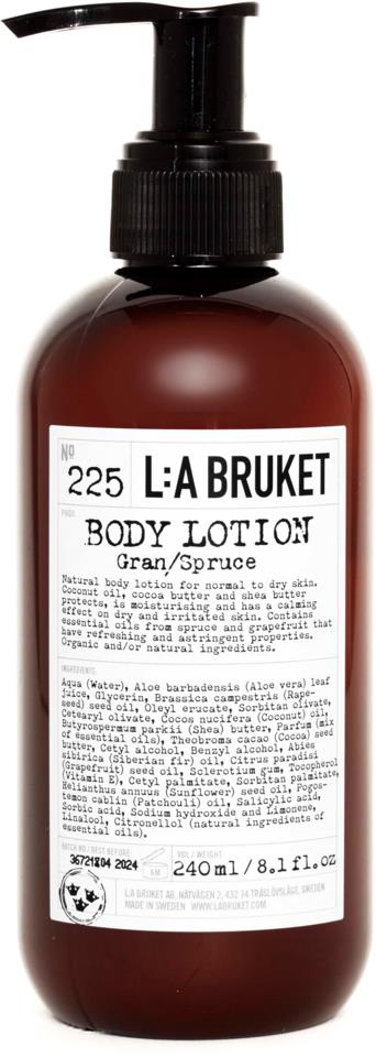 La Bruket 225 Body Lotion Spruce CosN 240 ml