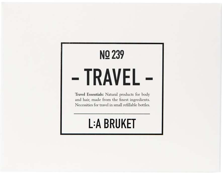 La Bruket 239 Travel Kit Lemongrass/Elder 4x55 ml