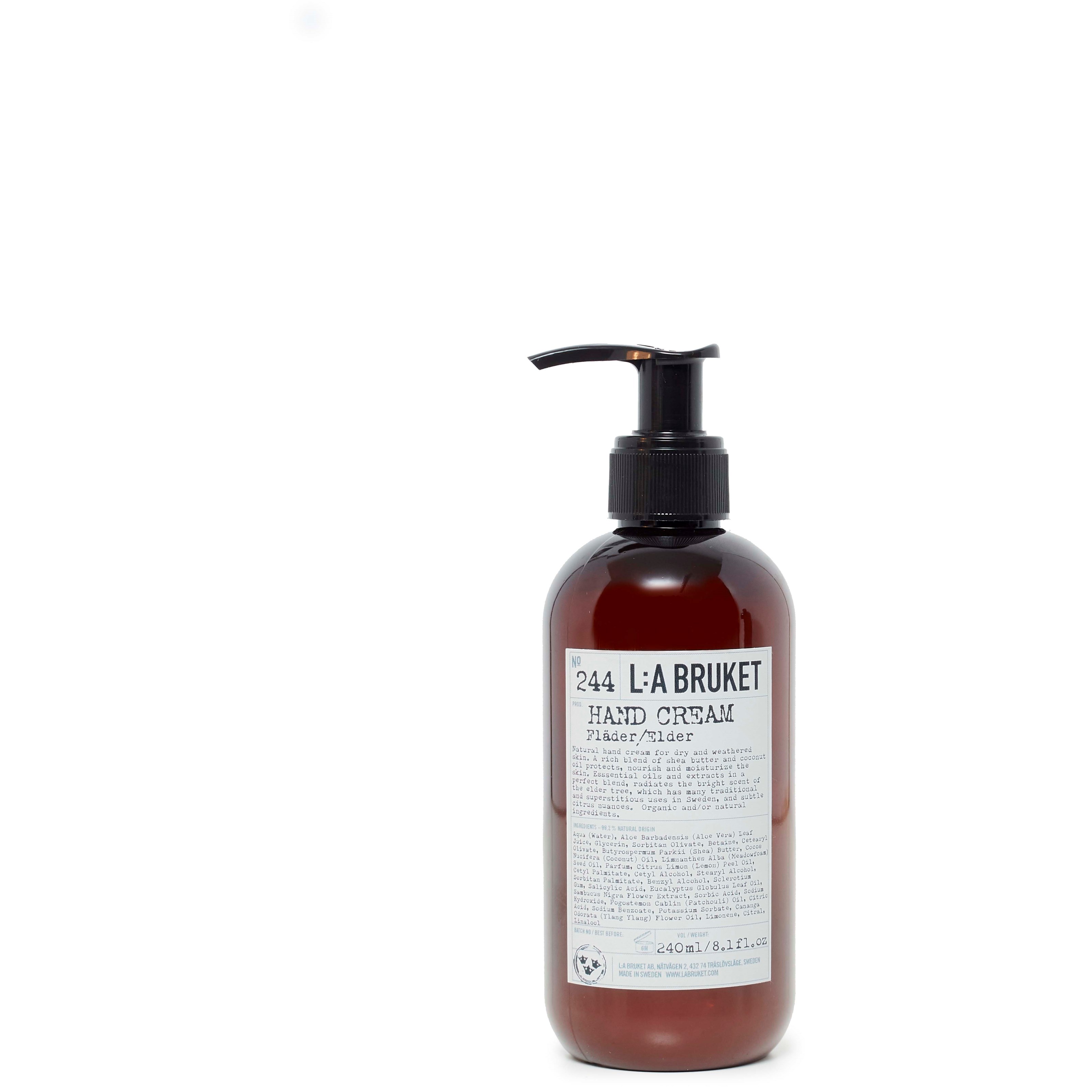 L:A Bruket 244 Handcrème Fläder 240 ml