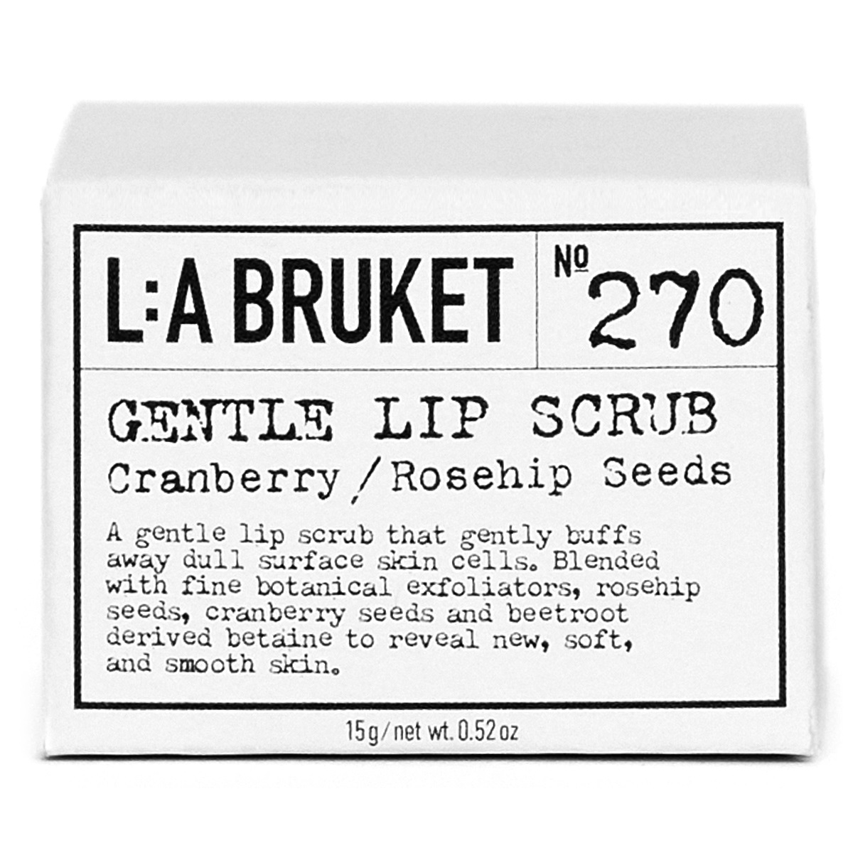 L:a Bruket 270 Gentle Lip Scrub 15 ml (obrázok 3)