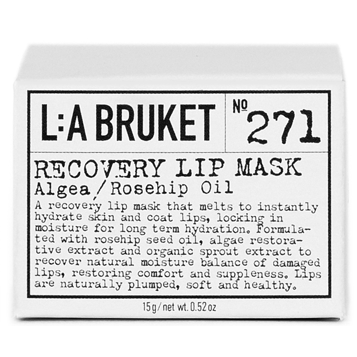 L:a Bruket 271 Recovery Lip Mask 15 ml (obrázok 3)
