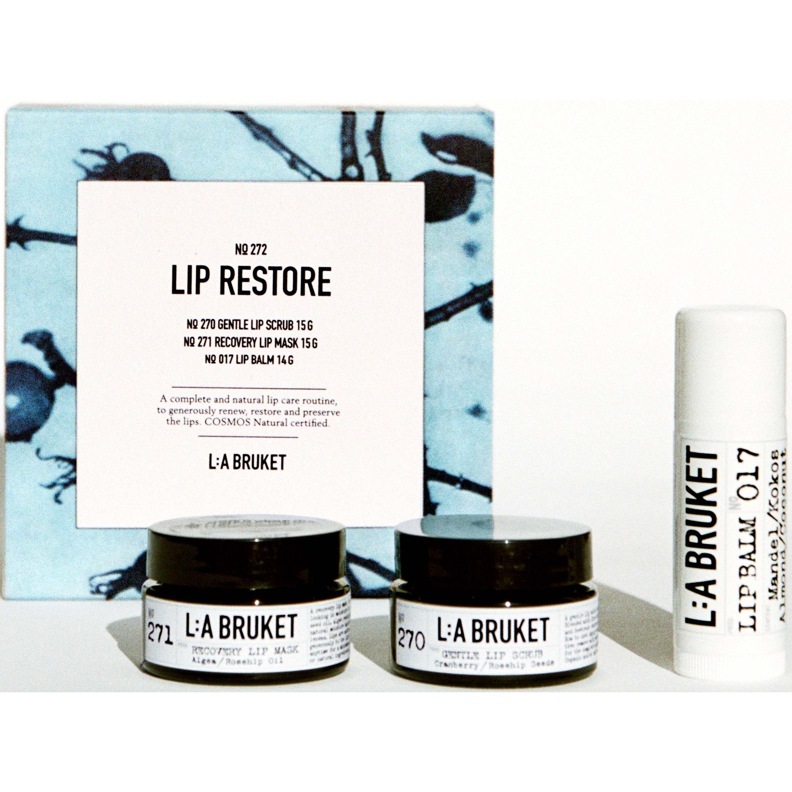 L:A Bruket 272 Lip Restore Kit Ldt Ed