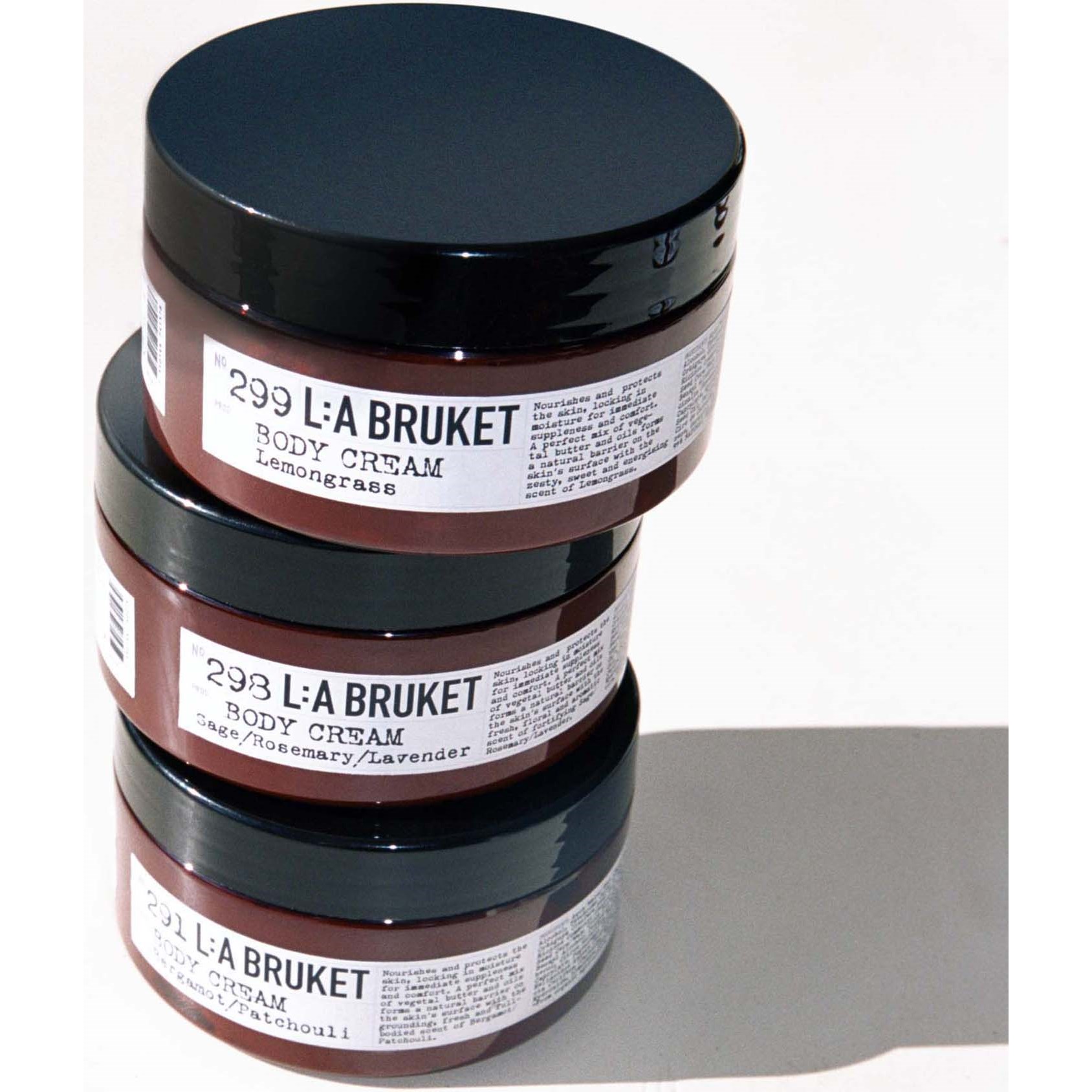 L:a Bruket 291 Body Cream Bergamot/Patchouli 200 g (obrázok 3)